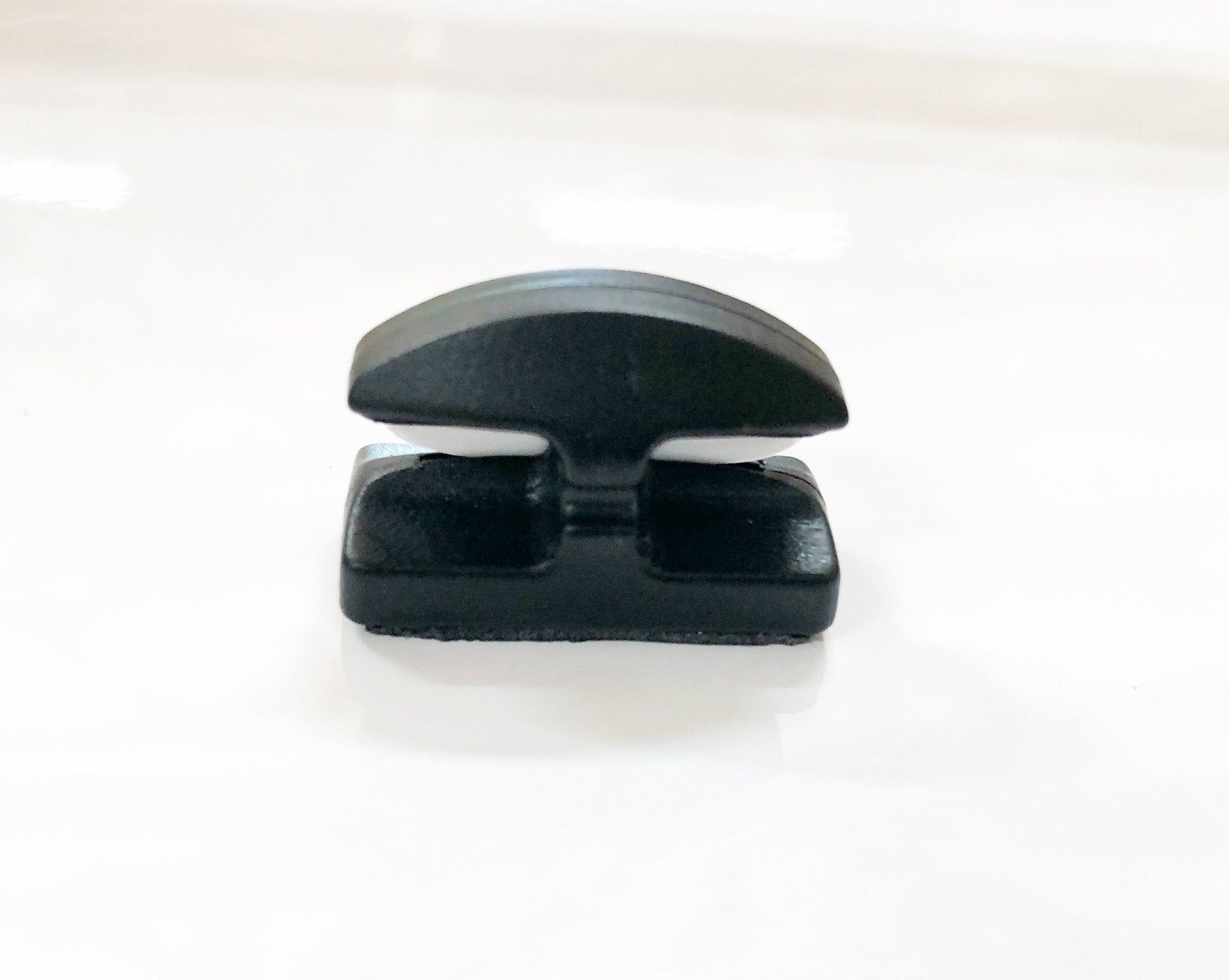 Line Cutterz Ceramic Blade Peel & Stick Flat Mount in black