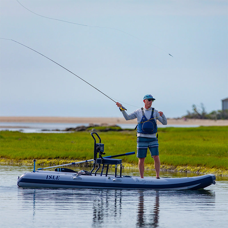 ISLE/Bixpy K-1 Outboard Kit, people fishing from their watercraft