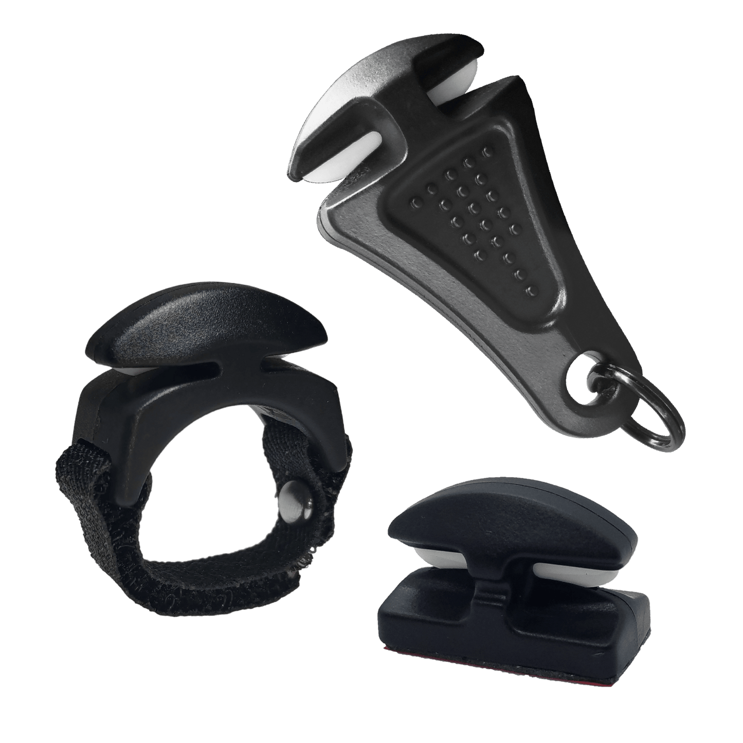 "TRIPLE PLAY" Fishing Line Cutter Multi-Pack in Black LC-TRIPLE-B-H 36 $ Combo Cutter bixpyusa