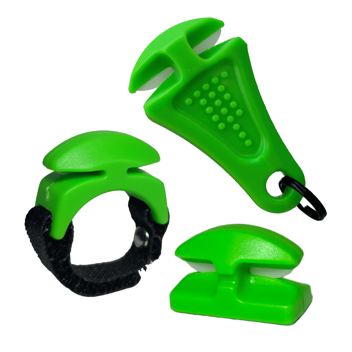 "TRIPLE PLAY" Fishing Line Cutter Multi-Pack in Green LC-TRIPLE-B-H 36 $ Combo Cutter bixpyusa