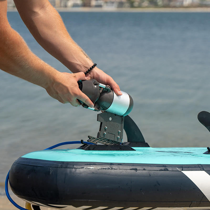 Bixpy GILI/Bixpy K-1 Outboard Kit - Flip & Lock Fin Adapter Bundle