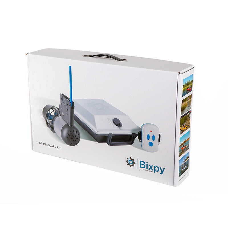 Bixpy K-1 Outboard Kit - Universal Versa Rudder Adapter Bundle