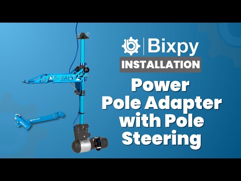 Power Pole Adapter with Pole Steering Installation on a ISLE Megalodon Paddle Board