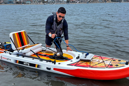 Motorize Your BOTE Paddle Board in Seconds with a Bixpy Motor
