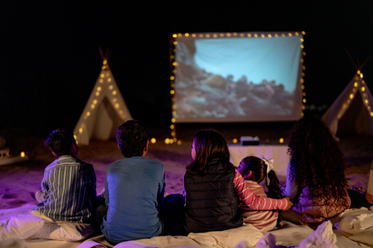 How to Create a Magical Movie Night Outdoors with Bixpy's Power Bank