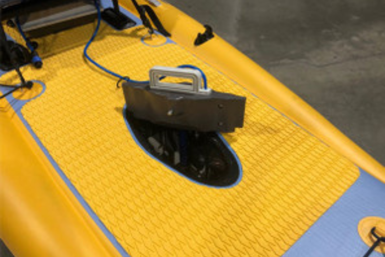 Fin Base Adapter Introducing our new Fin Pedal Drive Adapter – Bixpy Motors