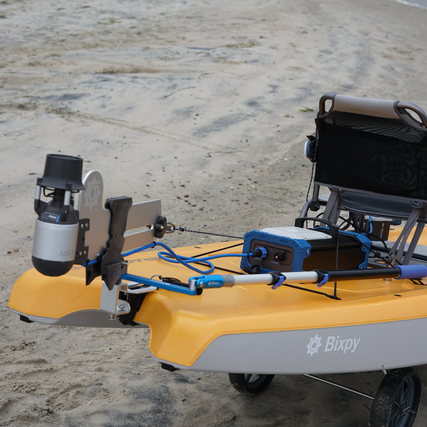 Angler Pro Kit containing Bixpy K-1 Motor and PP-768 Battery on Mirage 