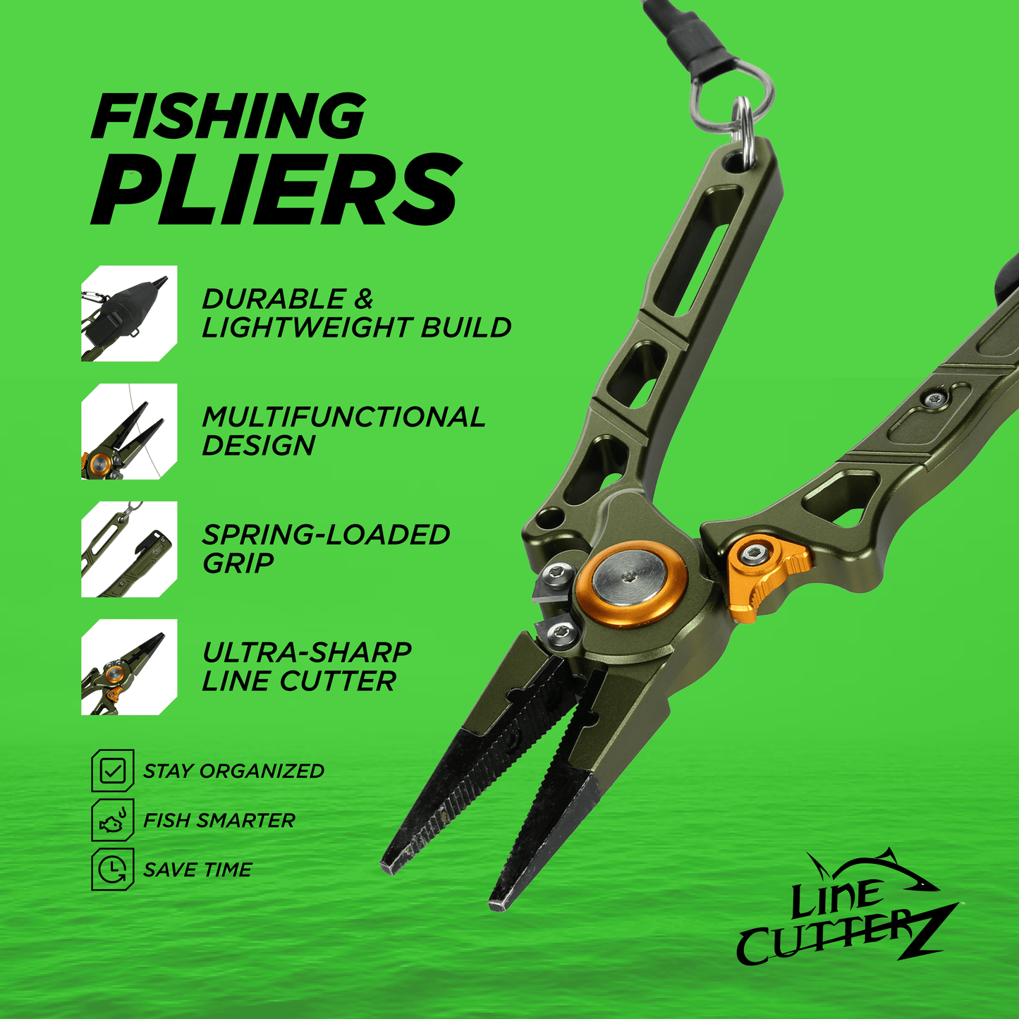 Line Cutterz Elite Pliers LCPLRGN 49 $ Tools bixpyusa