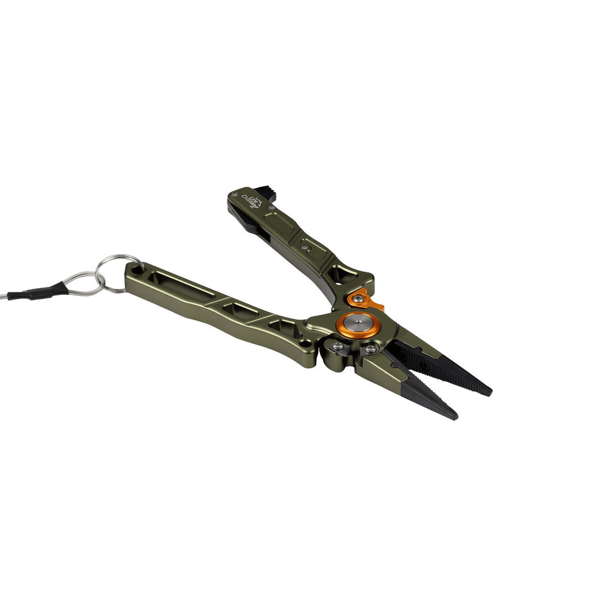 Line Cutterz™ Elite Fishing Pliers with Patented Ceramic Line Cutter LCPLRGN 49 $ Tools bixpyusa