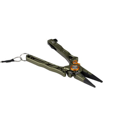 Line Cutterz™ Elite Fishing Pliers with Patented Ceramic Line Cutter LCPLRGN 49 $ Tools bixpyusa