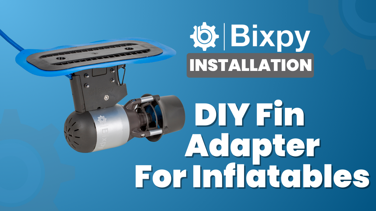 Load video: diy for inflatables fin box adapter installation