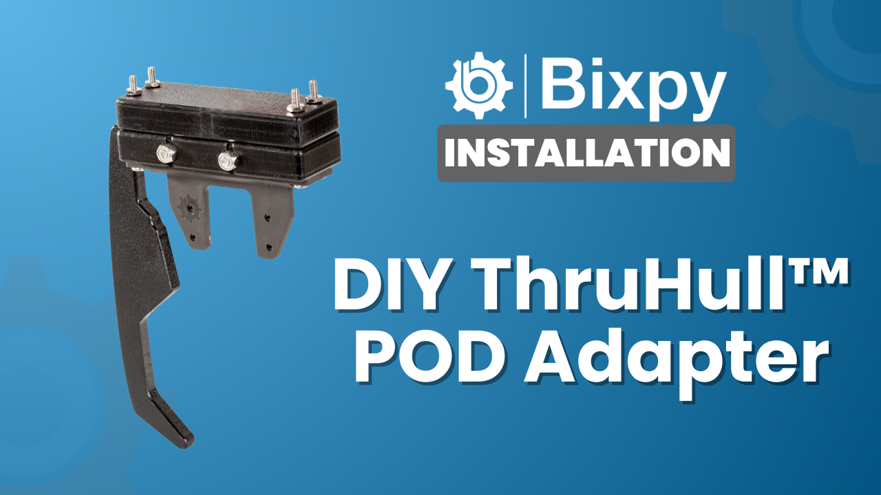 Load video: DIY Thruhull POD adapter installation