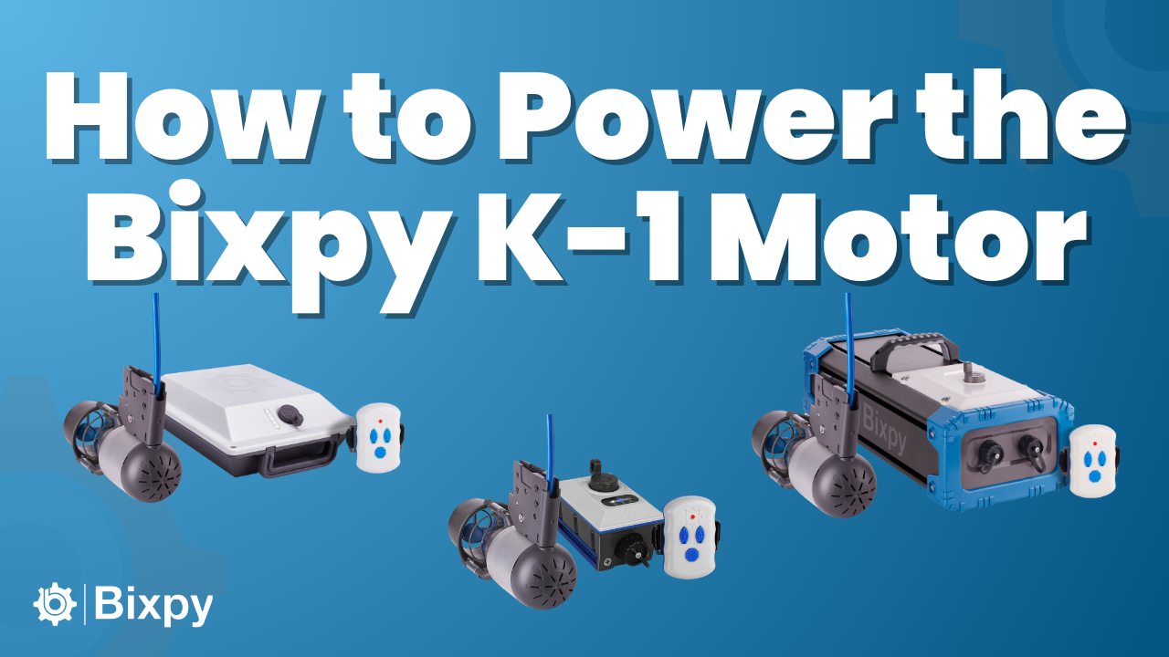 Load video: how to power k-1 motor