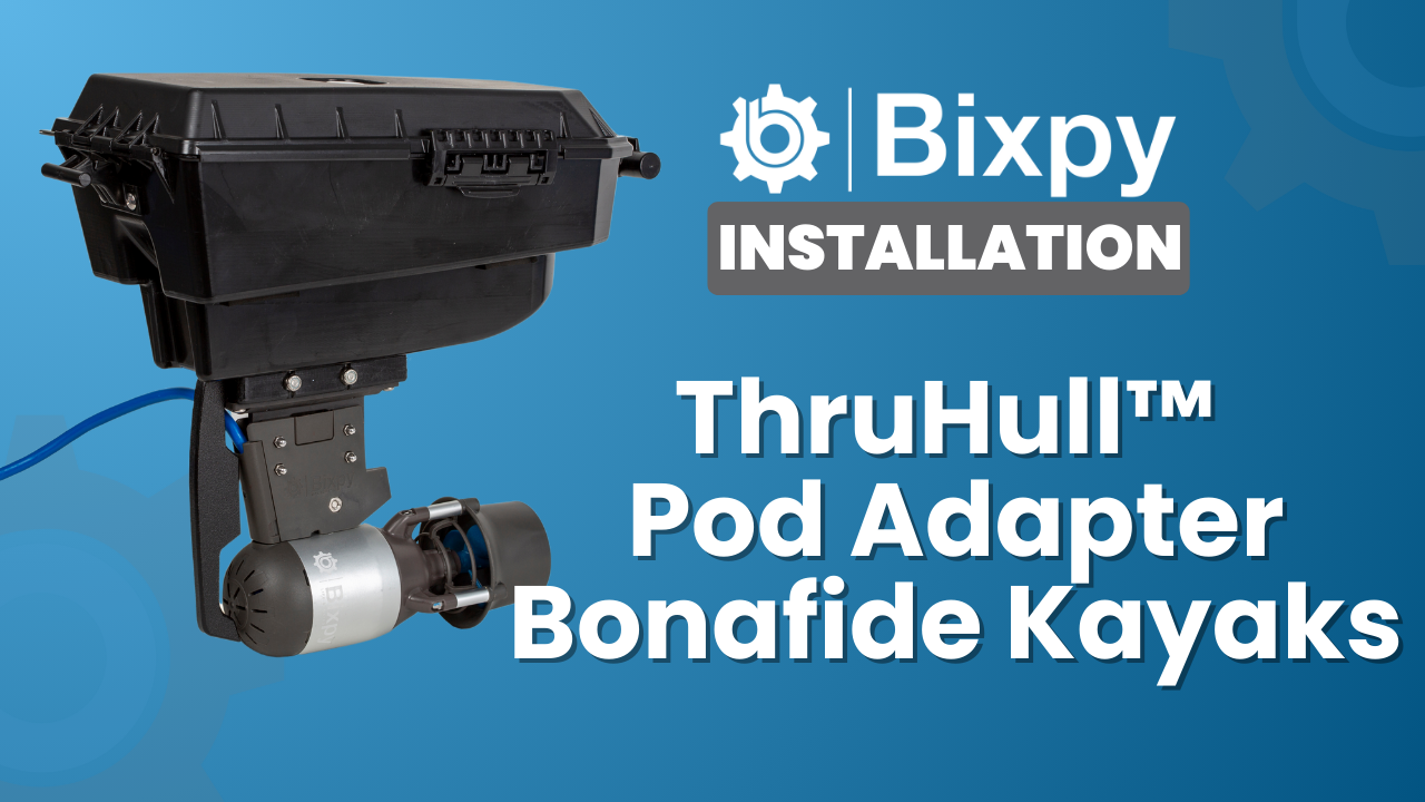 Load video: thruhull pod adapter bonafide kayaks installation