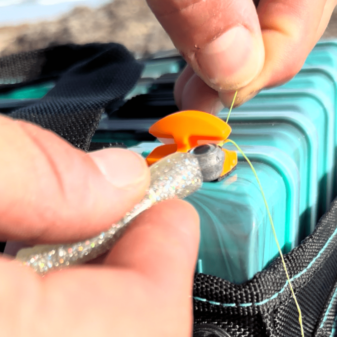 Line Cutterz™ Ceramic Blade Peel &amp; Stick Cutter – The Ultimate Hands-Free Fishing Line Cutter