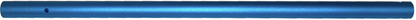 Anodized Aluminum Blue Pipe - 1 OD