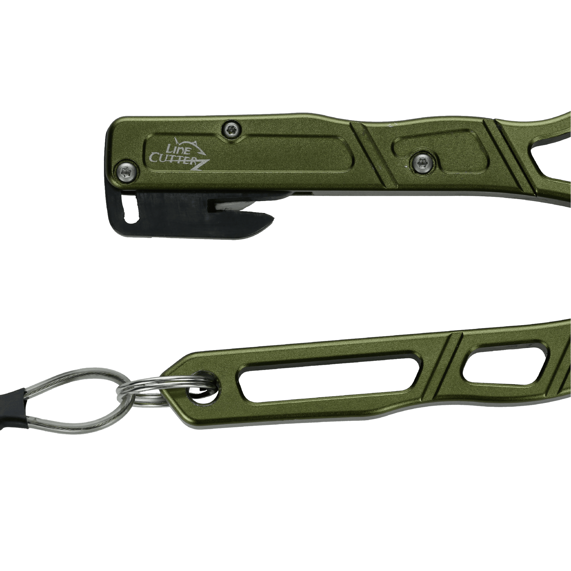 Line Cutterz™ Elite Fishing Pliers with Patented Ceramic Line Cutter LCPLRGN 49 $ Tools bixpyusa