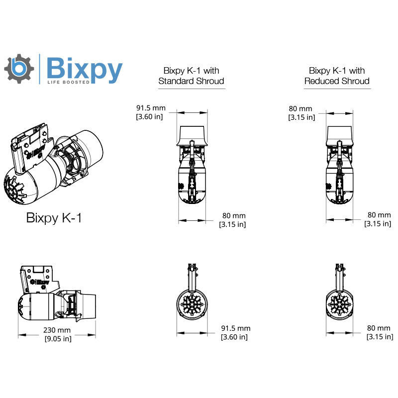 Bixpy K-1 Angler Pro Outboard Kit™