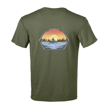 Bixpy Sunset T-Shirt - Military Green