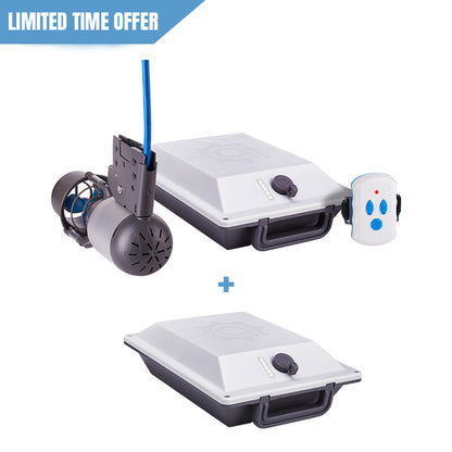 K-1 Outboard Kit + Dual Battery Bundle