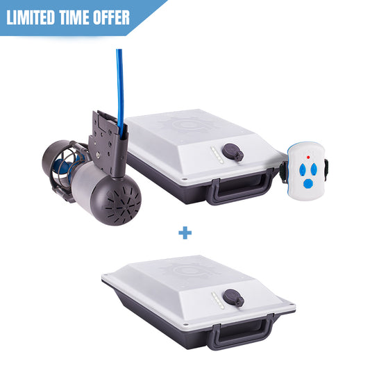 K-1 Outboard Kit + Dual Battery Bundle