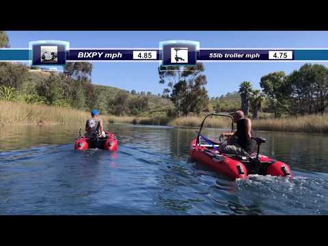 Bixpy J-1 PowerShroud™ Motor outperformed a massive trolling motor