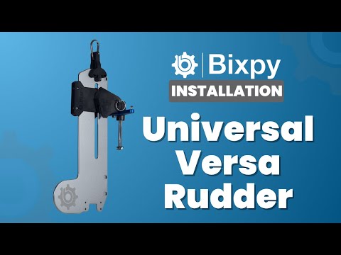 Universal Versa Rudder™ With Steering | Bixpy – bixpyusa