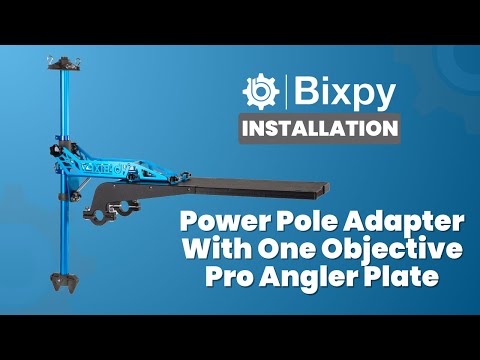 Power Pole Adapter With One Objective Pro Angler Plate Installation