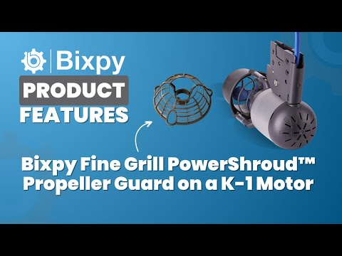 Installing a Bixpy Fine Grill PowerShroud™ Propeller Guard on a K-1 Motor