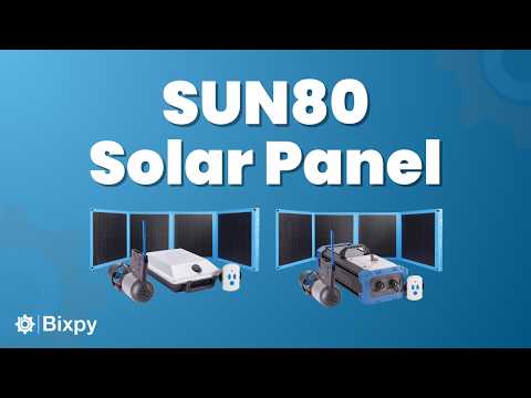 Bixpy SUN80 Waterproof Solar Panel V2 - Bixpy – Bixpy Motors