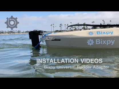 Bixpy J-1 Installations - Universal Rudder WillFit™ Adapter