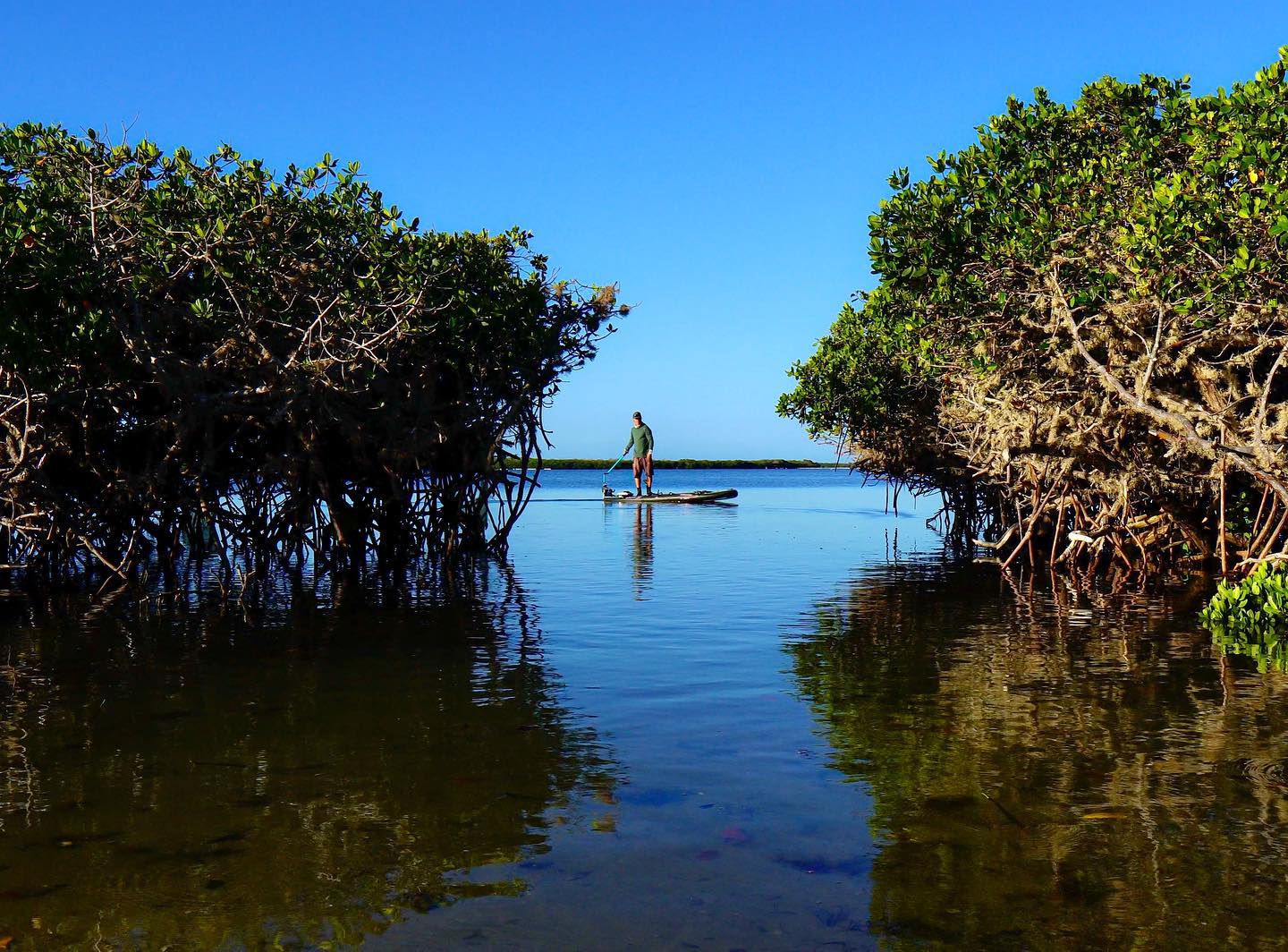 Man fishing with Bixpy gear