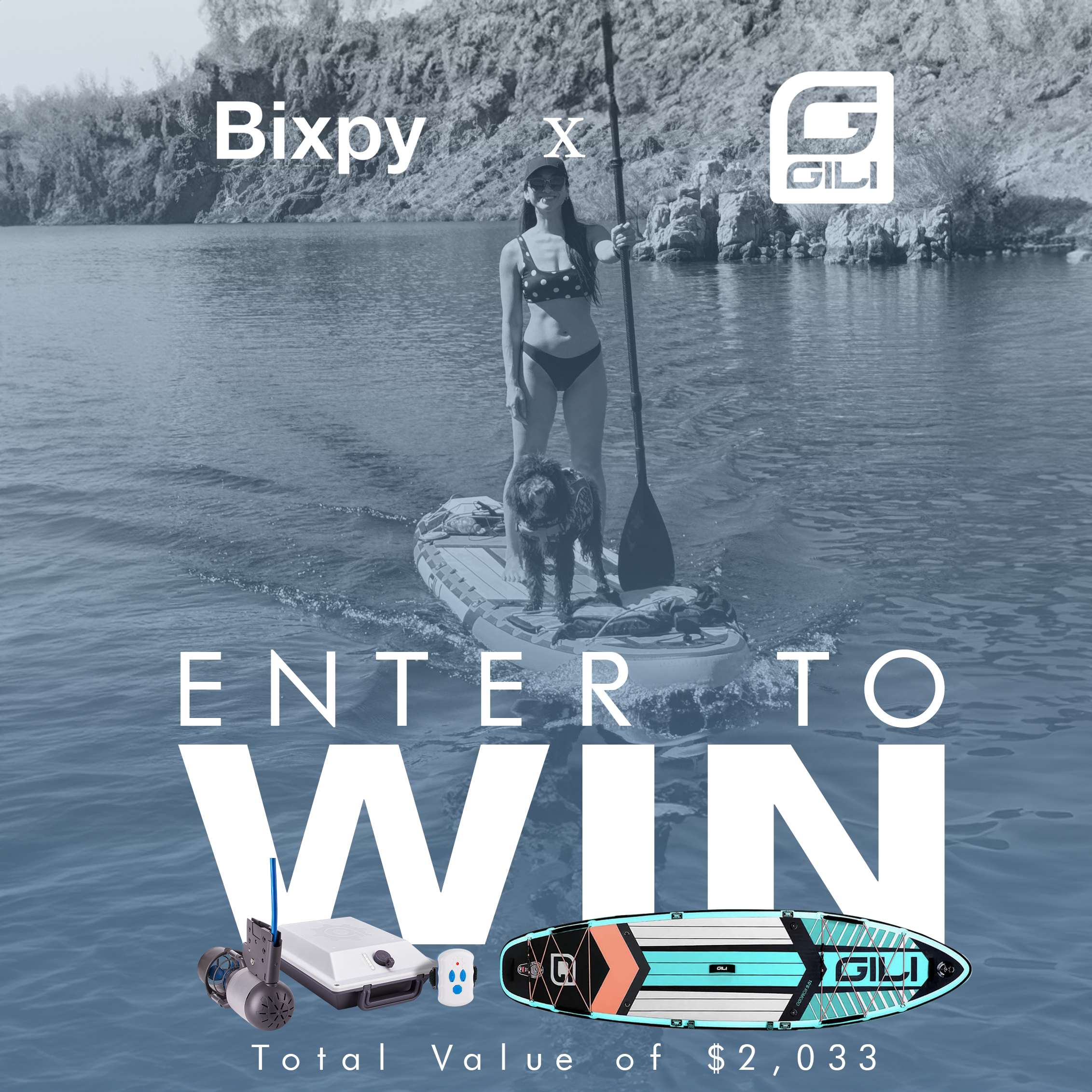 Bixpy and GILI Paddleboards Giveaway